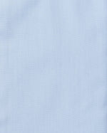 Camicia regular azzurra in popeline | Collo Francese
