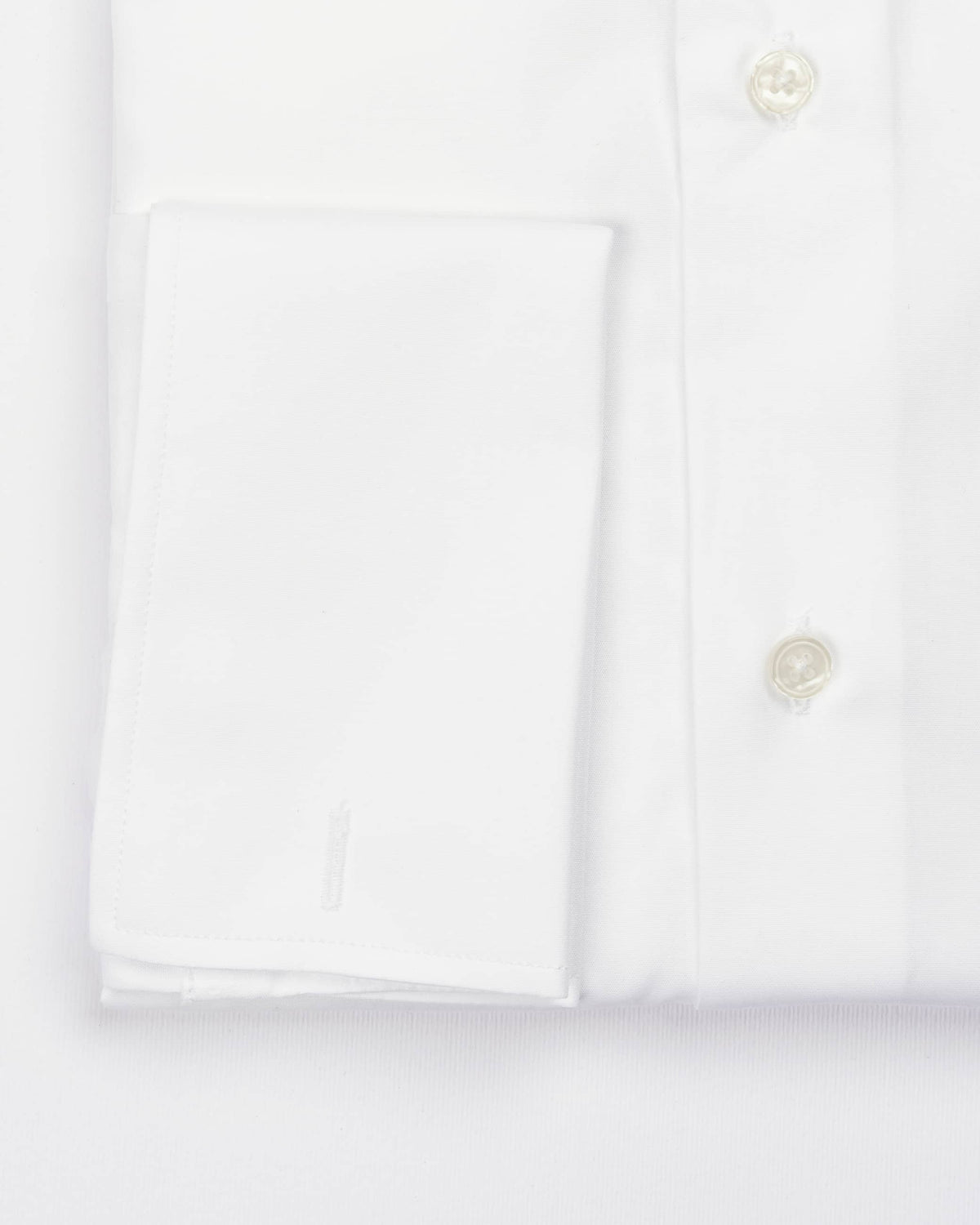 Camicia regular bianca per gemelli | Collo Italiano