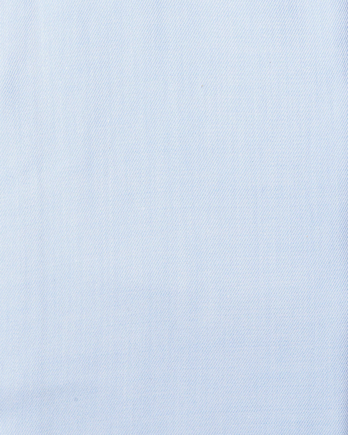 Camicia regular celeste in twill | Collo Francese