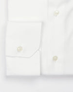 Camicia slim fit bianca in popeline | Collo Italiano