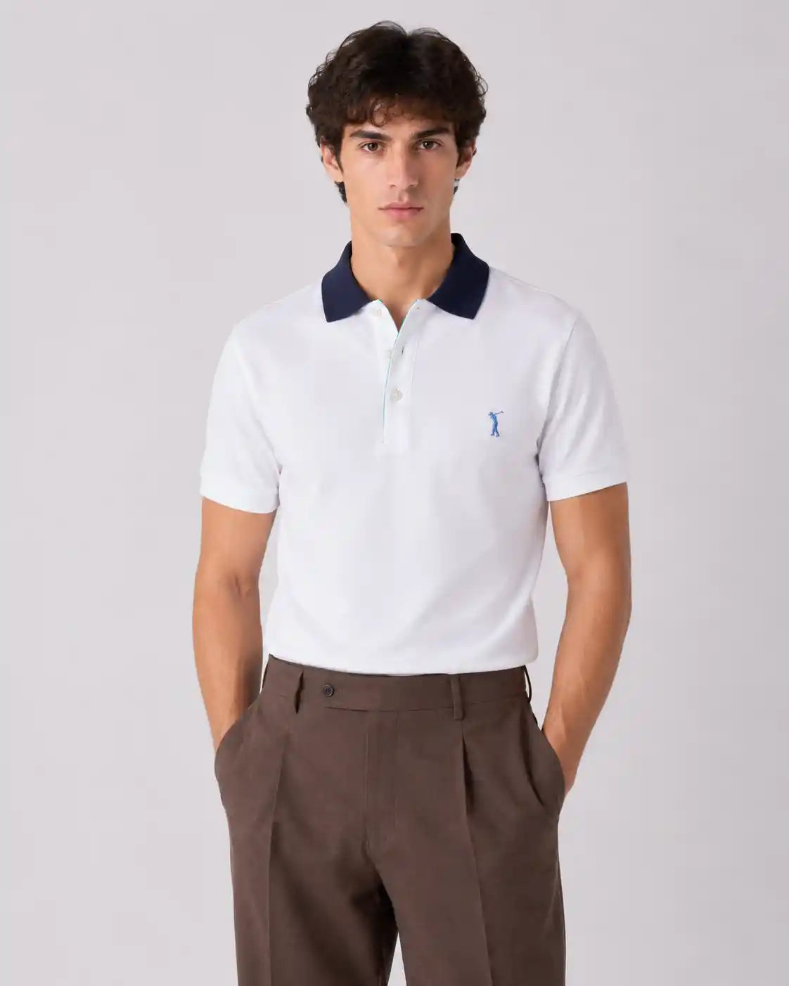 Polo Jersey mezza manica | Bianca