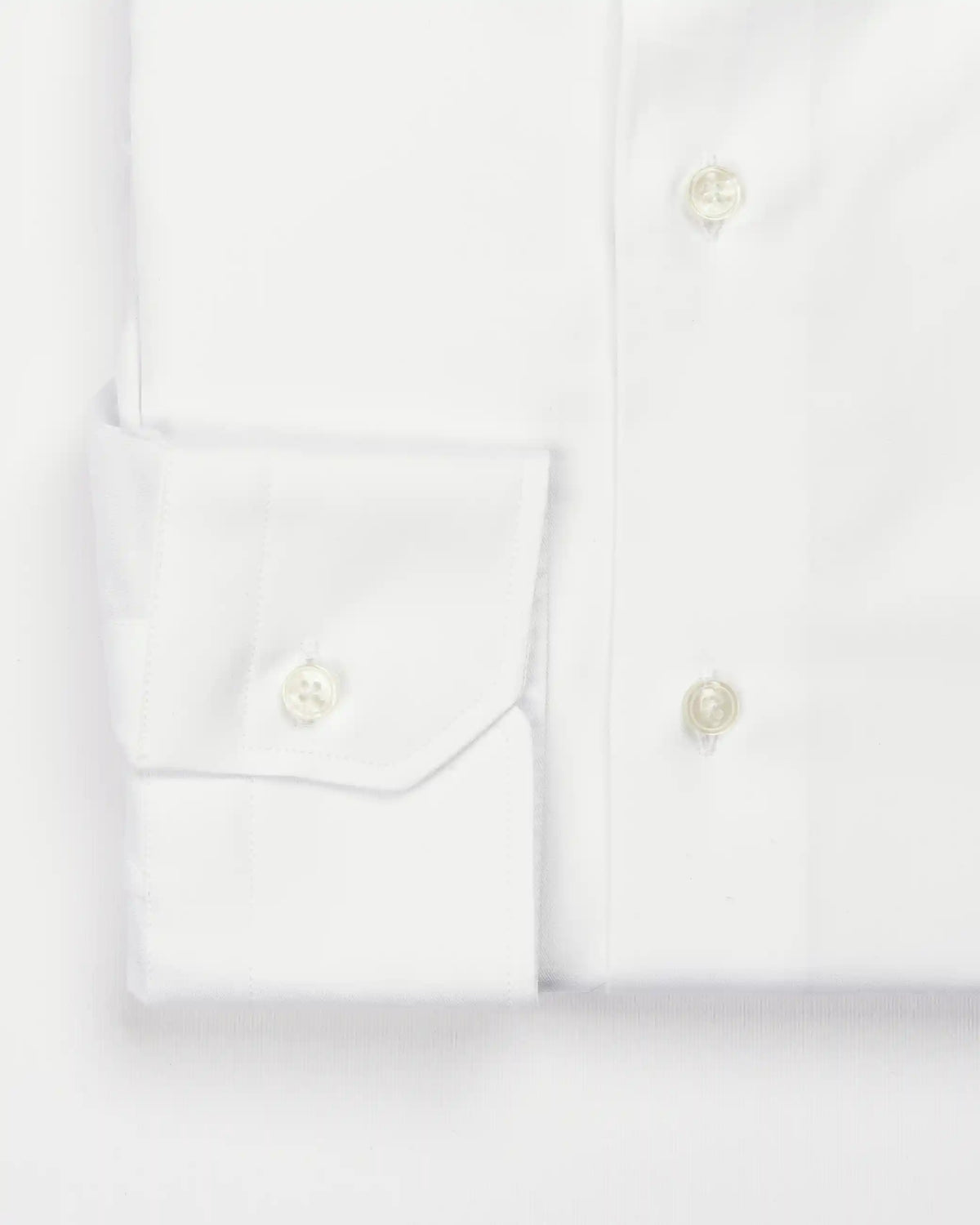Camicia regular bianca in popeline | Collo Francese