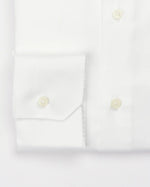 Camicia regular bianca in popeline | Collo Italiano