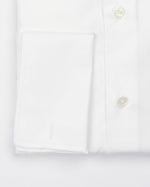 Camicia regular bianca per gemelli | Collo Italiano