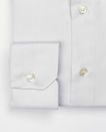 Camicia regular grigia in popeline | Collo Italiano