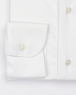 Camicia slim active bianca | Collo Mezzo Francese