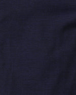 Camicia slim fit blu in twill | Collo Francese