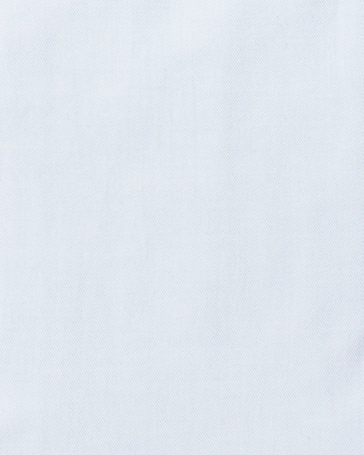Camicia slim fit celeste in twill | Collo Francese