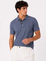 Polo Jersey mezza manica | Petrolio