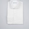 Camicia Elastico Bianco Collo Francese Sartoriale