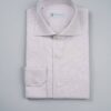 Camicia Operata Glicine Collo Francese Sartoriale