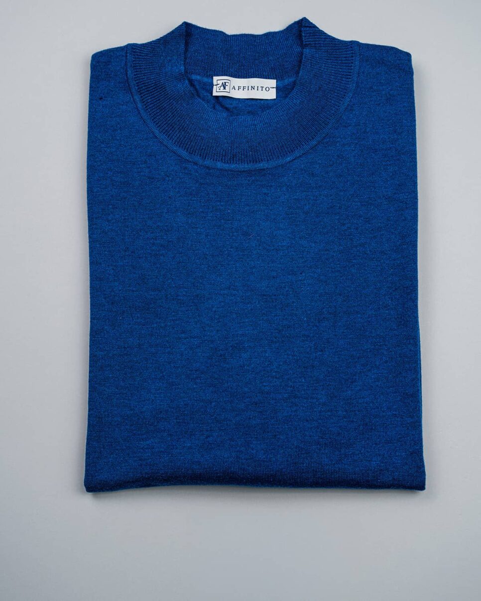 Mockneck Blu Royal