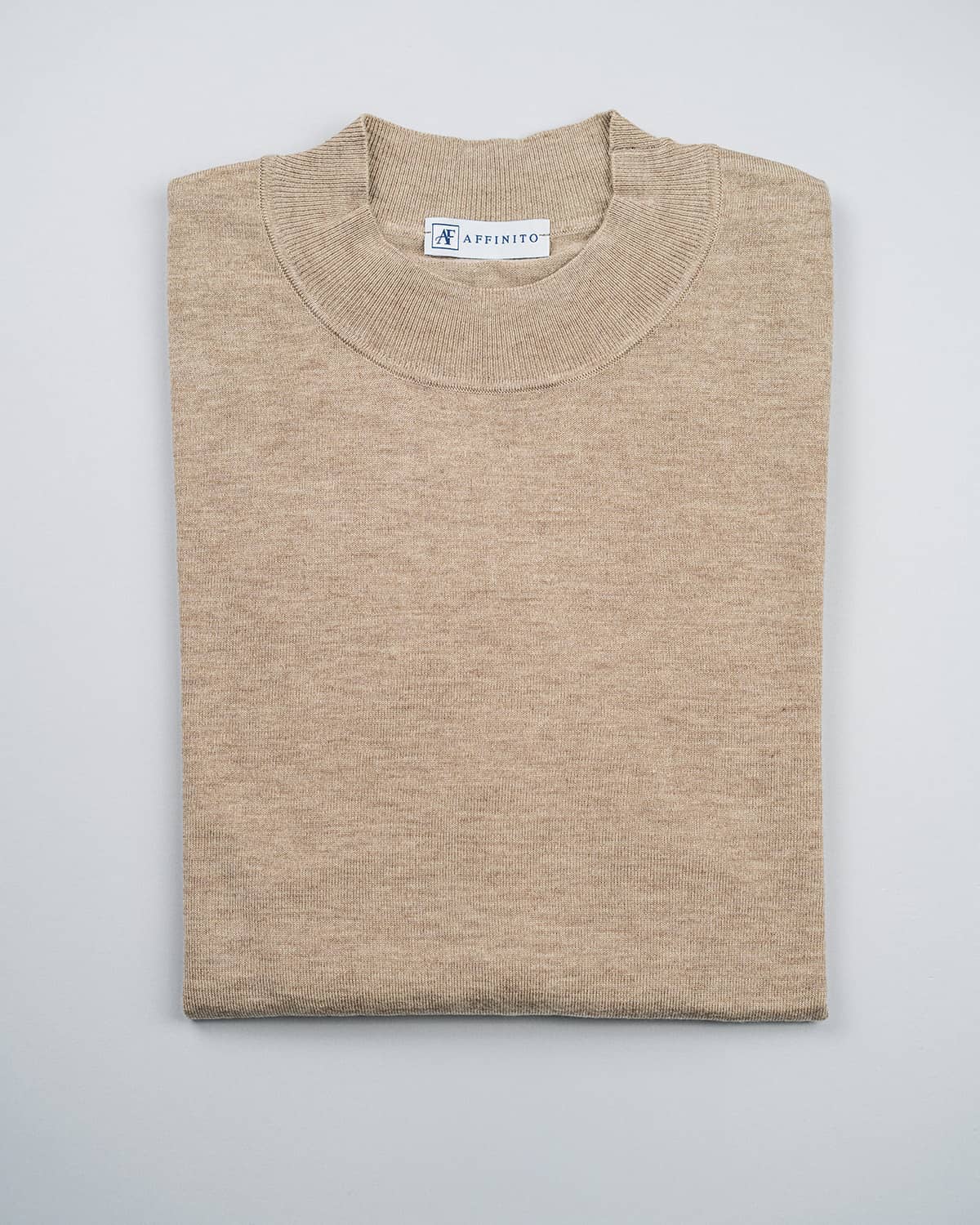 Mockneck Beige