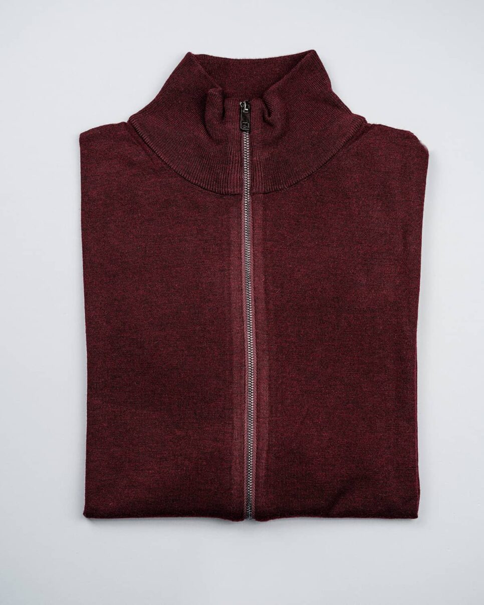 Full Zip Bordeaux