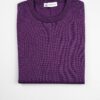 Maglia Merino Girocollo Viola