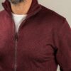 Full Zip Bordeaux