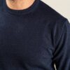 Maglia Merino Girocollo Blu